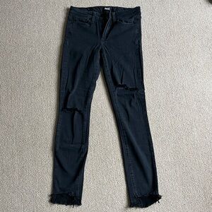 PAIGE Dark Denim Skinny Jeans